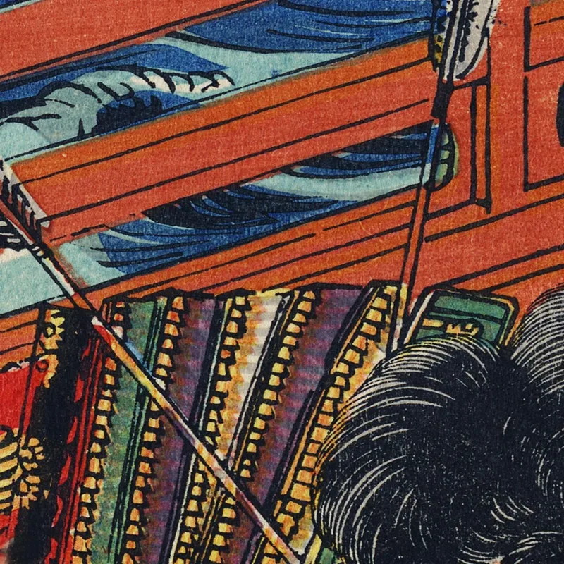 Saga Goro Mitsutoki Utagawa Kuniyoshi