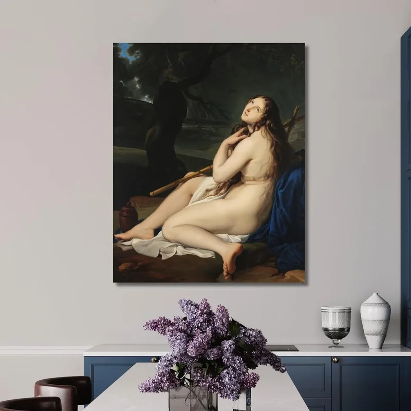 Marie Madeleine En Ermite Francesco Hayez