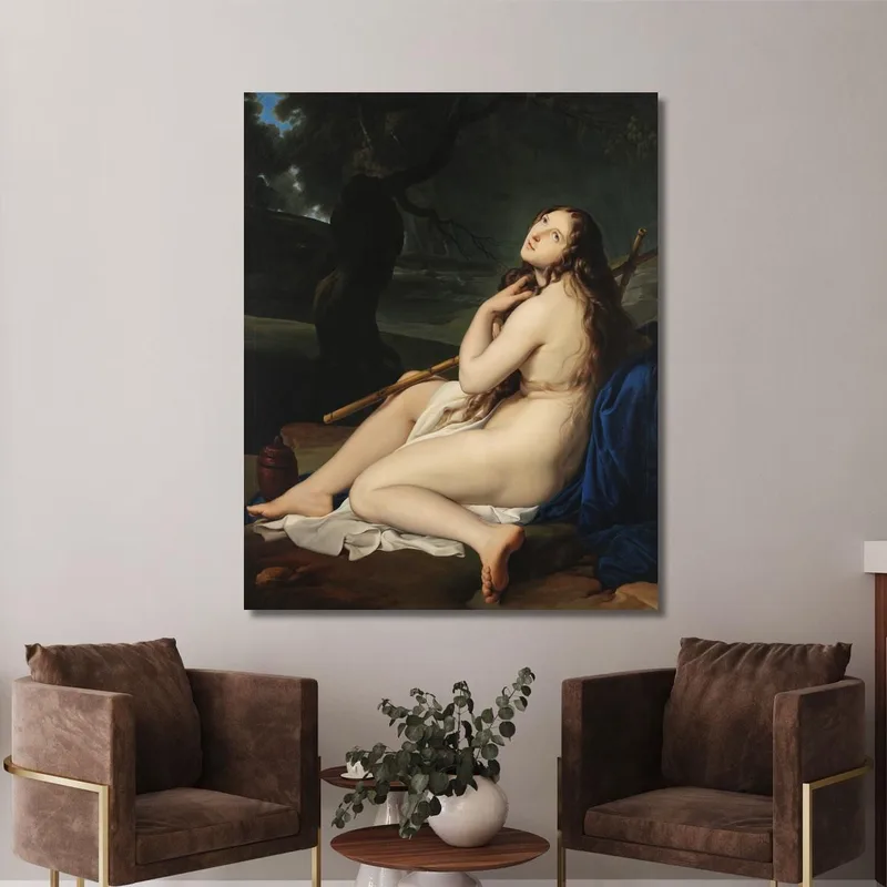 Marie Madeleine En Ermite Francesco Hayez