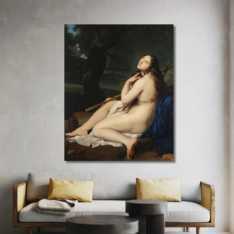 Marie Madeleine En Ermite Francesco Hayez