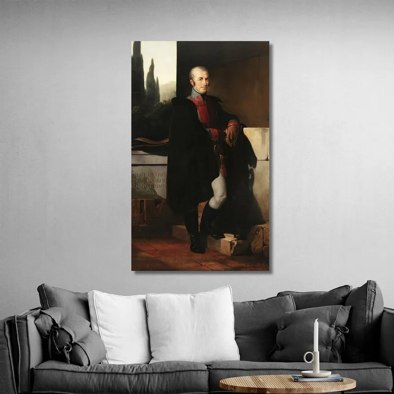 Retrato De Giovanni Battista Birago Francesco Hayez
