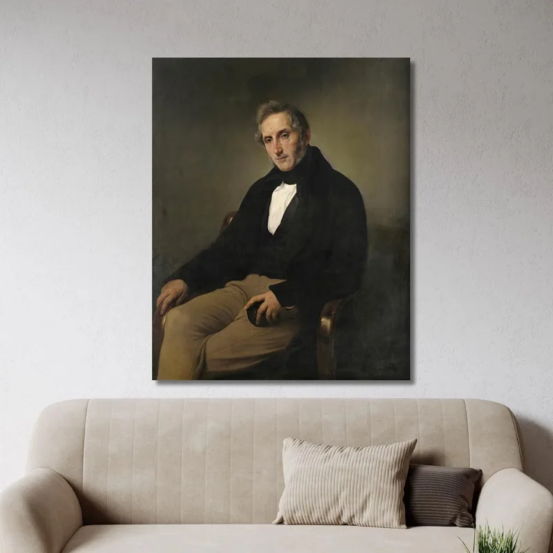 Ritratto Di Alessandro Manzoni Portrait Of Alessandro Manzoni Francesco Hayez