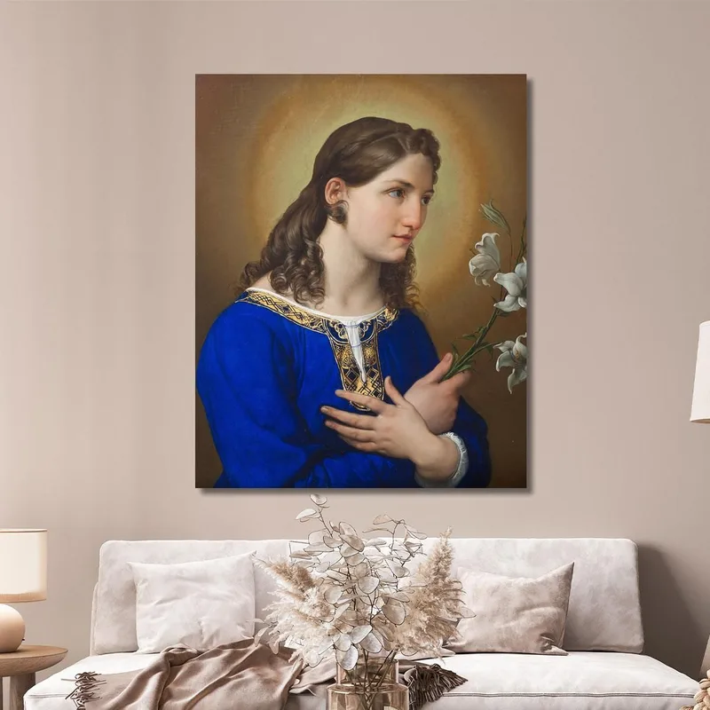 The Angel Of The Annunciaton Francesco Hayez