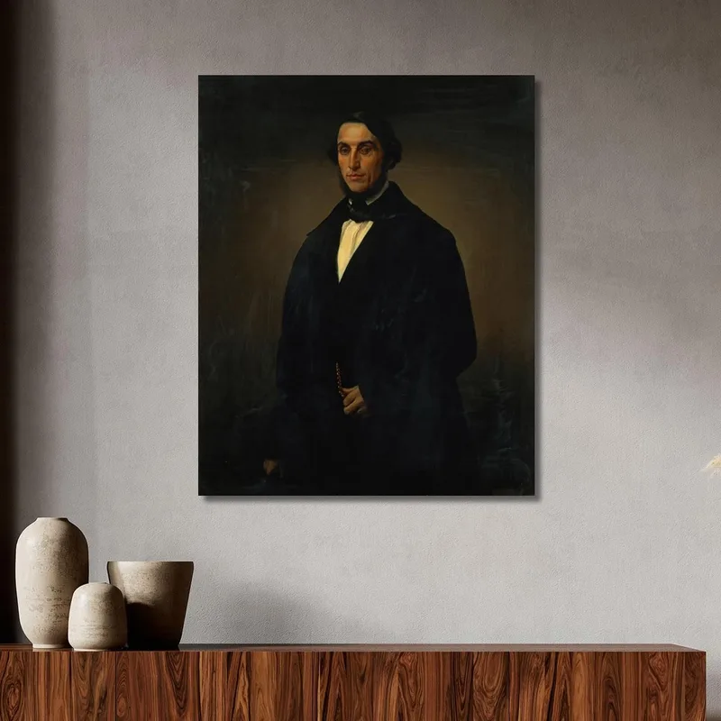 Portrait Of Alessandro Negroni Prati Morosini Francesco Hayez