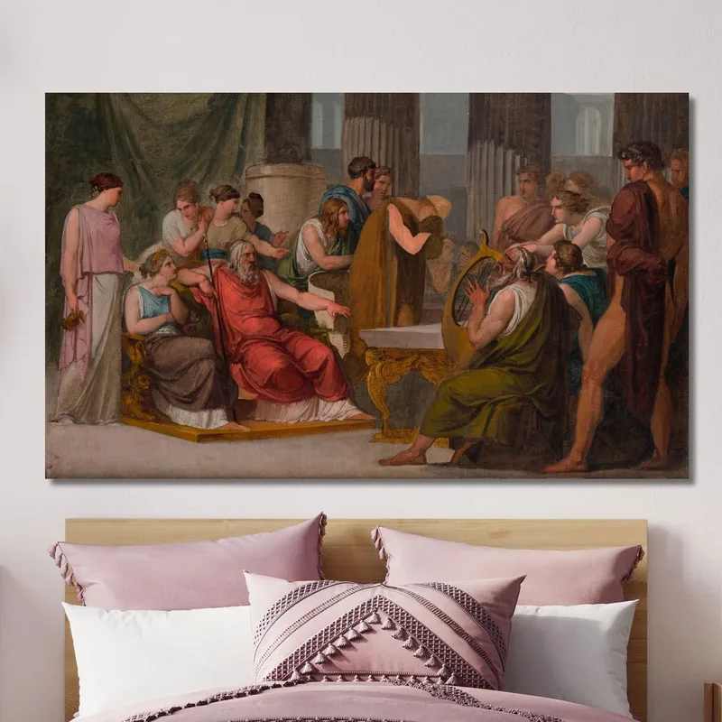 Ulises En La Corte De Alcínoo Francesco Hayez