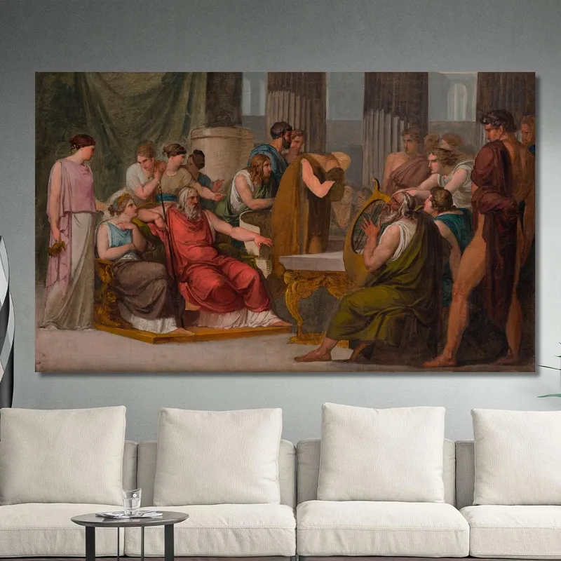 Ulises En La Corte De Alcínoo Francesco Hayez