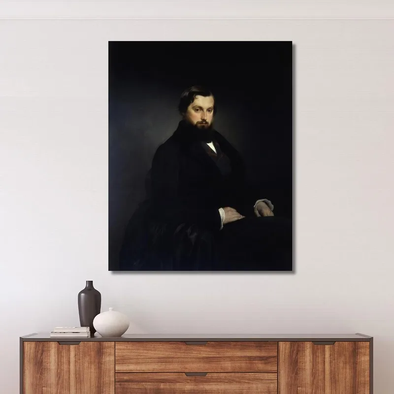 Portrait De Gian Giacomo Poldi Pezzoli Francesco Hayez
