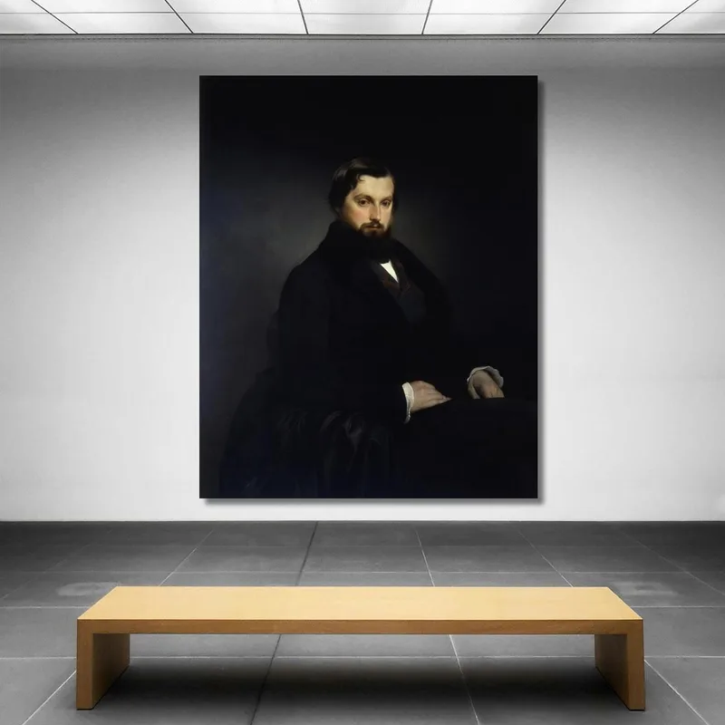 Portrait De Gian Giacomo Poldi Pezzoli Francesco Hayez