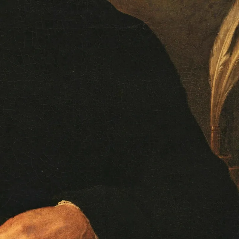 Portrait Of Carlo Calvi Francesco Hayez