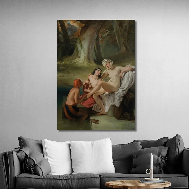 Betsabé En El Baño Francesco Hayez