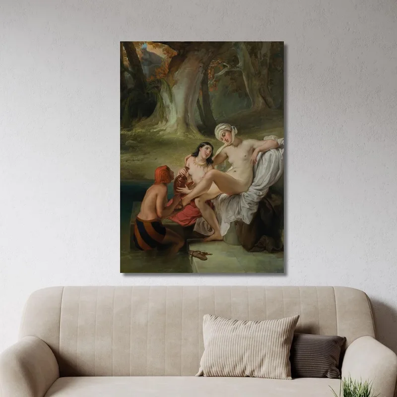 Betsabé En El Baño Francesco Hayez