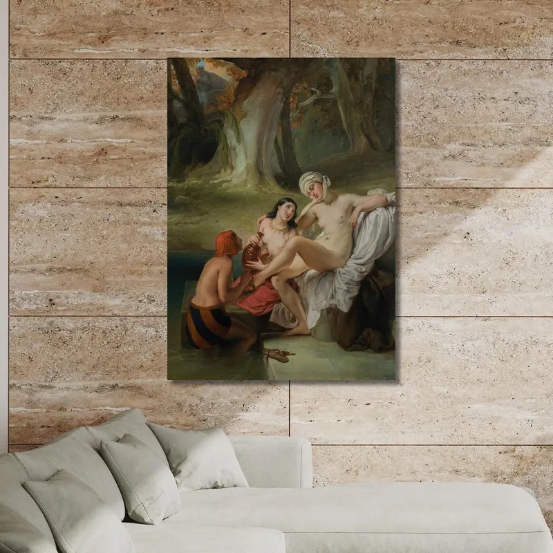 Betsabé En El Baño Francesco Hayez