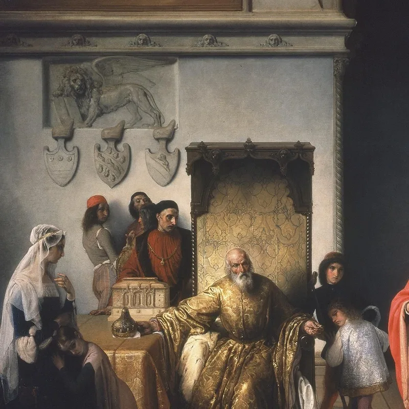 Doge Francesco Foscari Removal The Two Foscari Francesco Hayez