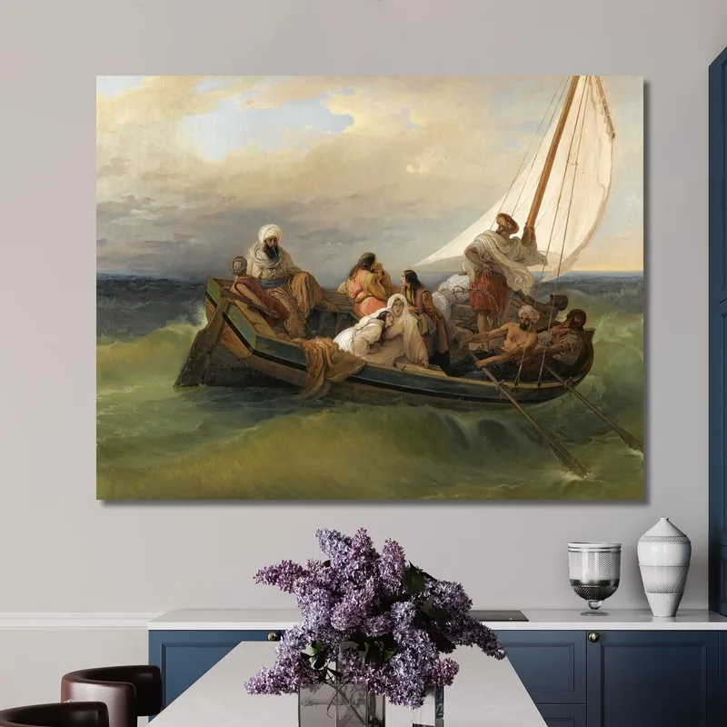 Volo Da Chios Francesco Hayez