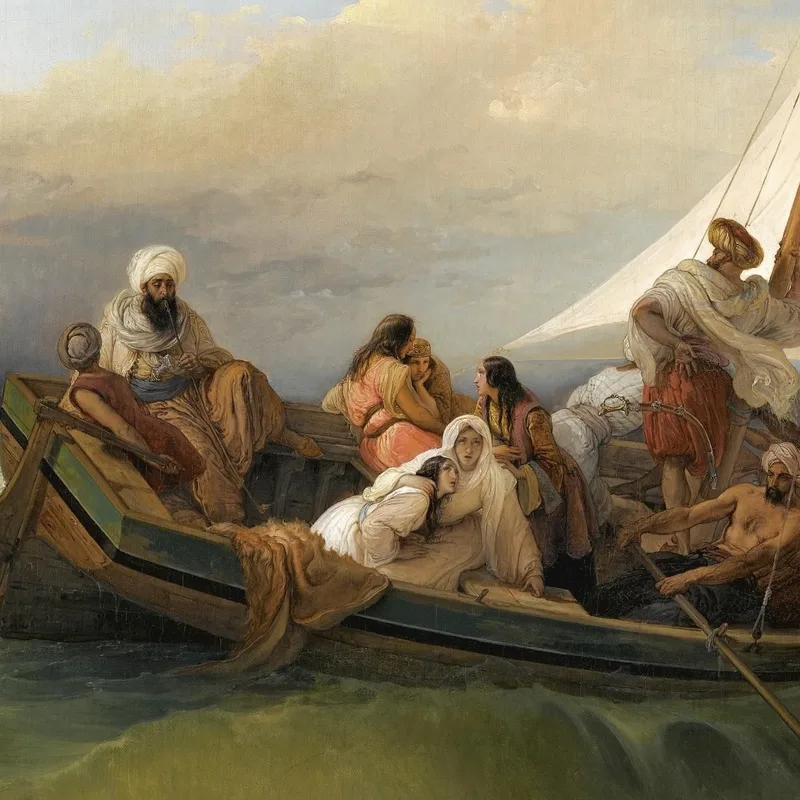 Volo Da Chios Francesco Hayez
