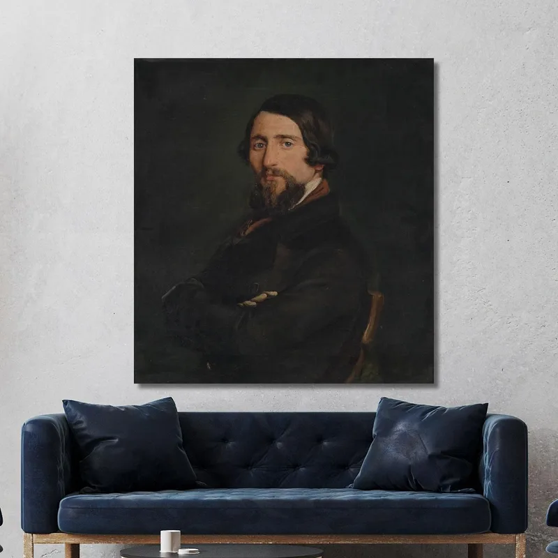 Ritratto Di Gentiluomo Francesco Hayez