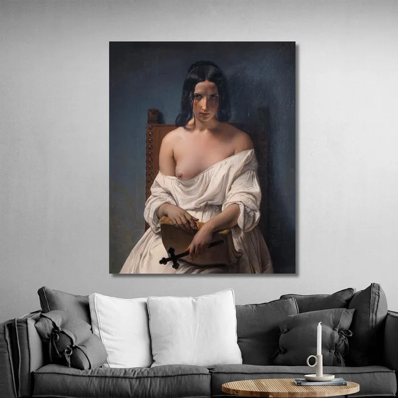 Meditación Francesco Hayez