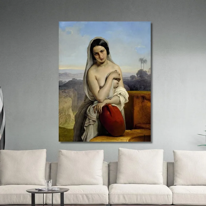 Rebecca At The Well Francesco Hayez