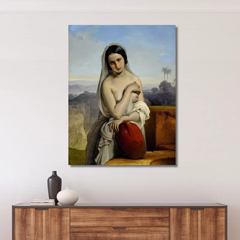 Rebecca At The Well Francesco Hayez