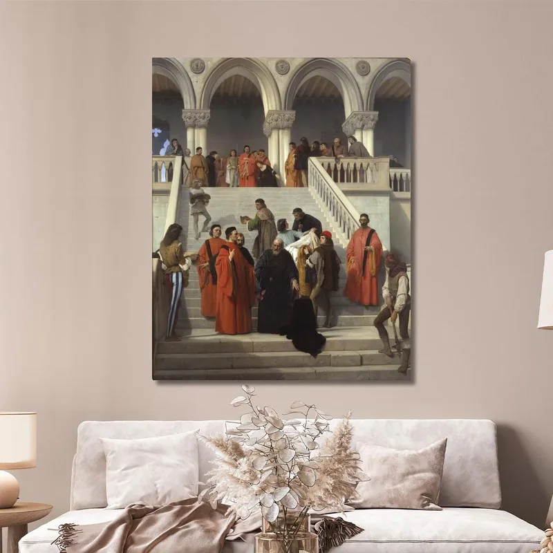 The Last Moments Of Doge Marino Faliero Francesco Hayez