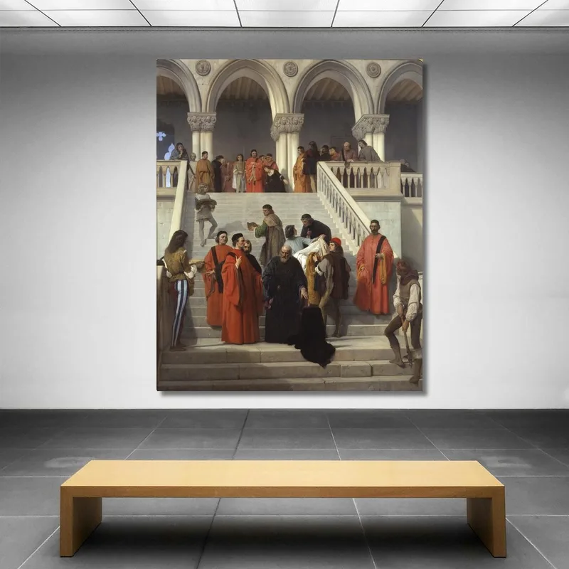 The Last Moments Of Doge Marino Faliero Francesco Hayez