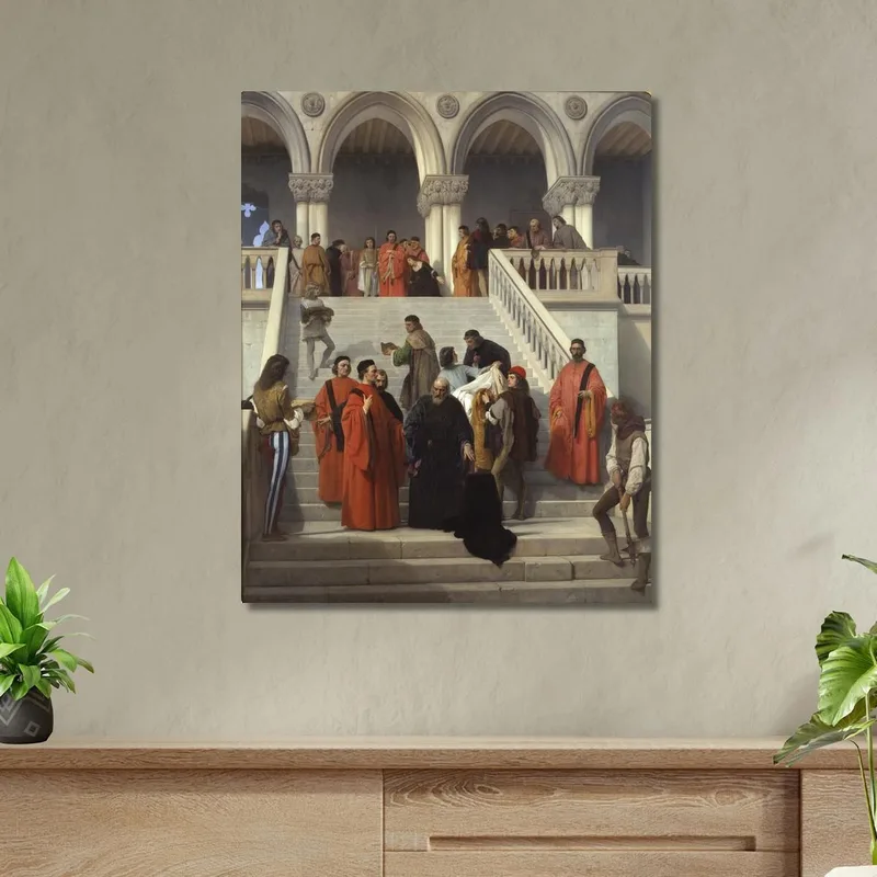 The Last Moments Of Doge Marino Faliero Francesco Hayez