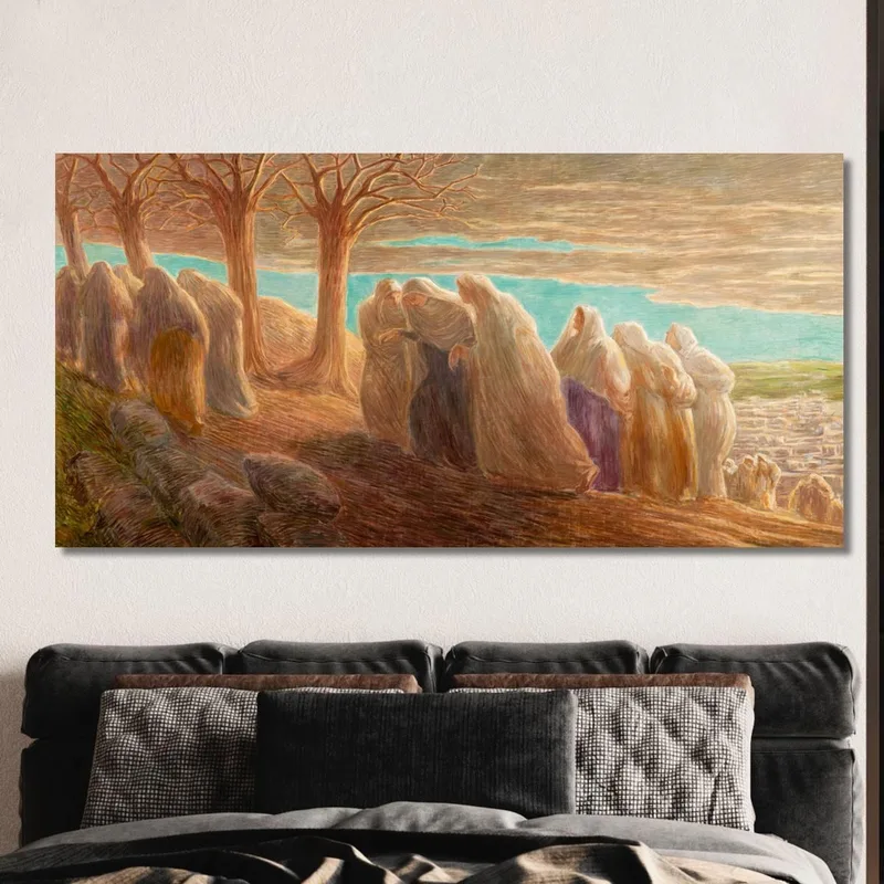 La Via Del Calvario Gaetano Previati