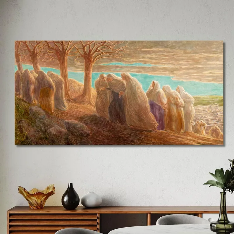 La Via Del Calvario Gaetano Previati