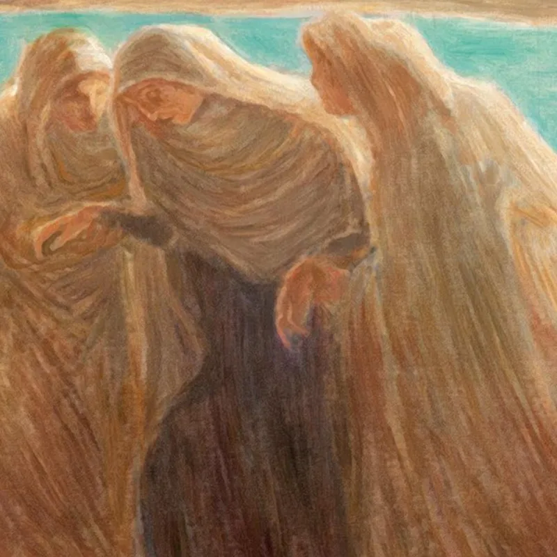 La Via Del Calvario Gaetano Previati