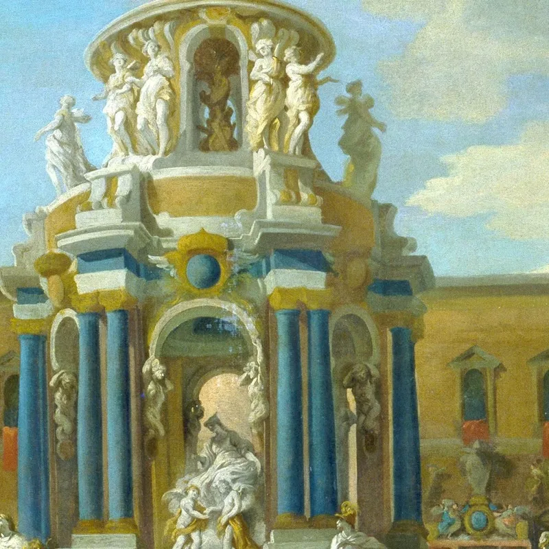 Piazza Farnese Giovanni Paolo Pannini